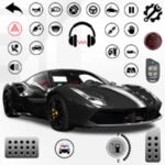 car motor engine sounds android application logo